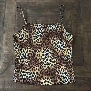 Victoria's Secret Wild Animal Print Camisole